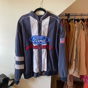 Vintage Ford Racing Denim Jacket
